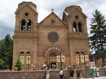 Cathederal in Santa Fe, New Mexico