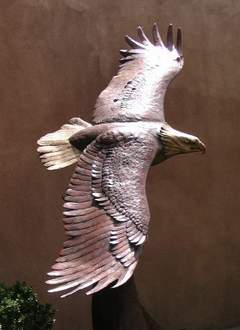 Eagle sculpture