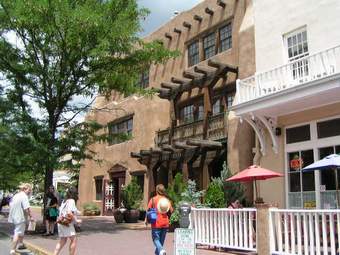 Pueblo style building