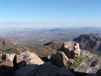 View from Mt Emory