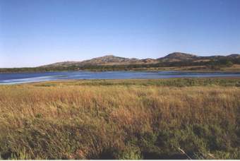 Prairie, Lake & Mountains