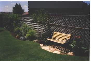 Garden bench